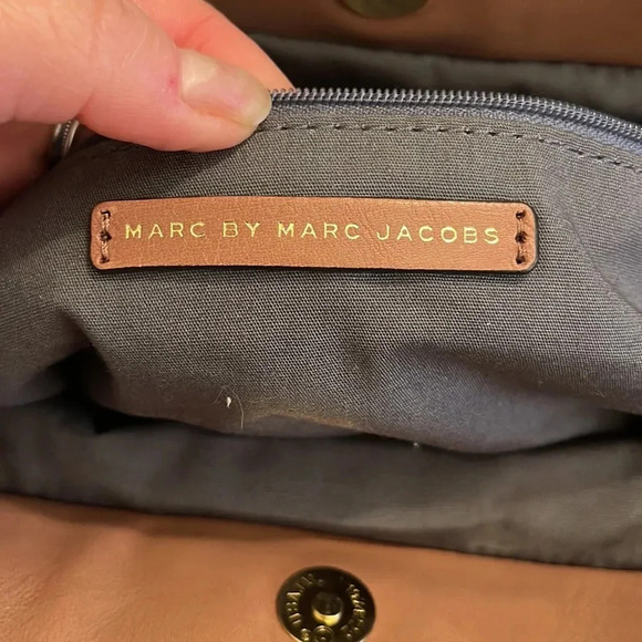 MARC JACOBS -leather satchel in clay- EUC - Picture 4 of 17
